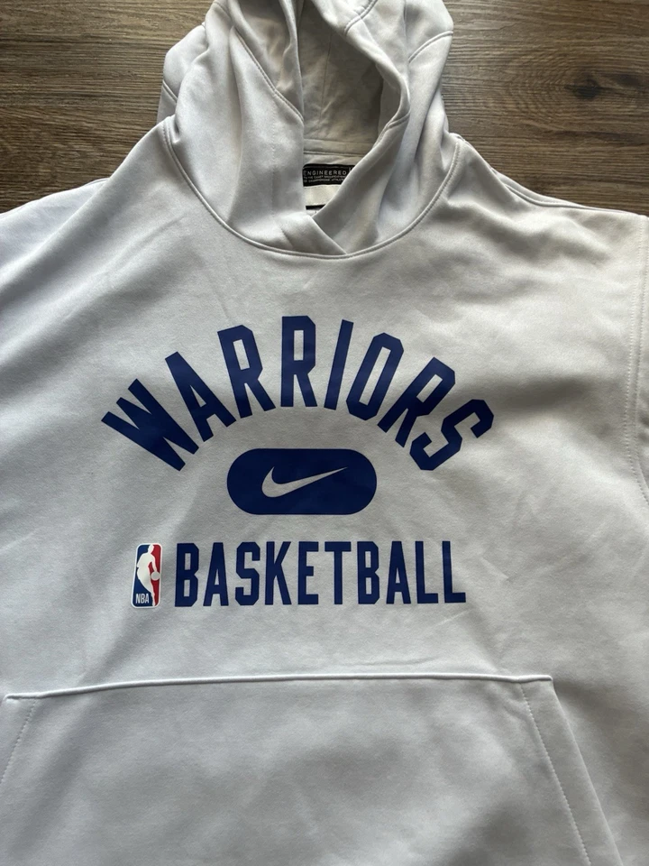 Sudadera con capucha sin mangas Nike NBA Golden State Warriors edición jugador para hombre talla 2xl Foto 2 de 4