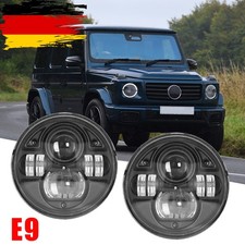 Mit E9 7Zoll LED Scheinwerfer Für Benz G-Klasse W461 W460 Jeep Wrangler BMW mini