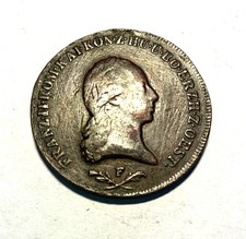 Austria 6 Six Kreuzer 1800 B Copper Coin Franz II Kremintz Mint 12Q
