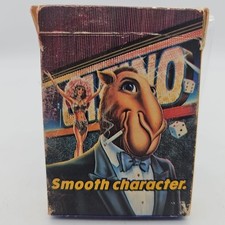 Joe Camel 1980s Playing Card Deck 1989 Collectible Tobacciana - 8 MISSING CARDS