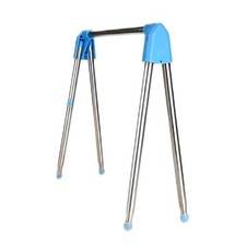 Portable Travel Garment Rack, Stainless Steel Foldable Drying Clothes Rack4955