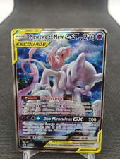 Mewtwo et Mew Gx SM191 Carte Pokémon Fr Escouade