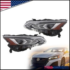 Full Led Headlight Assembly For 2019-2022 Nissan Altima Left Right Pair 2pc Full Led Headlight Assembly For 2019-2022 Nissan Altima Left Right Pair 2pc