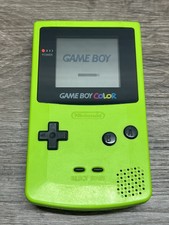 Nintendo Game Boy Color Kiwi Lime Green Handheld Console CGB-001 Tested Working