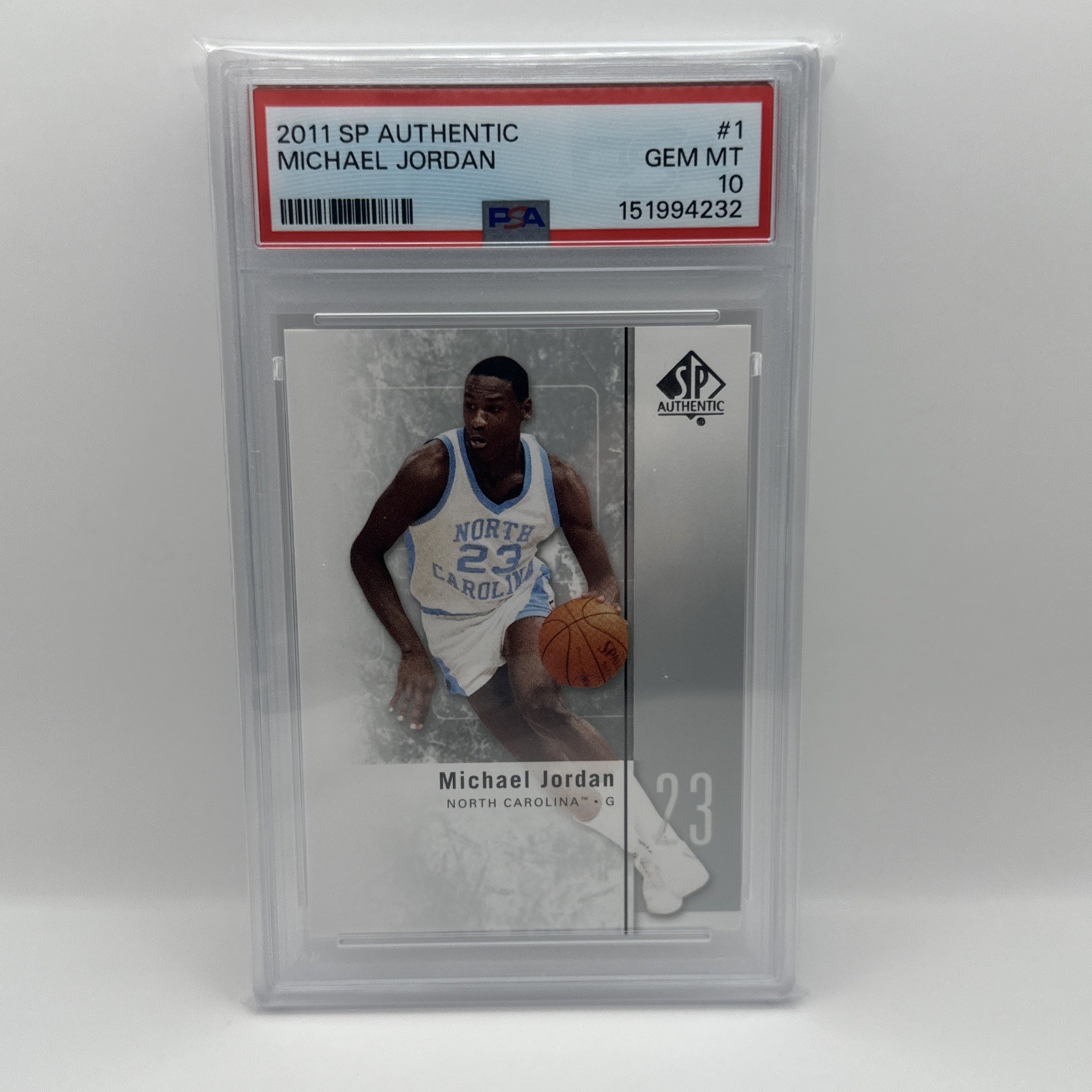 2011-12 SP Authentic - Michael Jordan #1 PSA 10