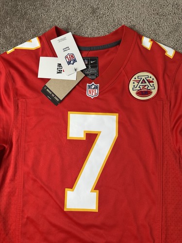 NEW Jersey #7 Harrison Butker Vapor FUSE Red Elite Kansas City Chiefs, Size S - Picture 4 of 11