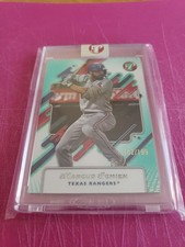 2025 Topps Pristine - Marcus Semien #202 Aqua Refractor /199 Texas Rangers MLB
