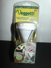 Veggetti Spiral Vegetable Cutter As Seen on TV Great for Gluten Free Diets NIP
