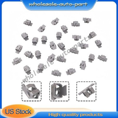 30PCS Fender Liner Special U-Nuts For Chevy Malibu Blazer Bumper Fascia Clips