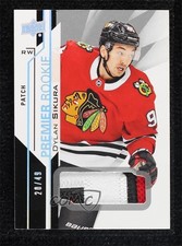 2018-19 Upper Deck Premier Rookie Premium Materials 20/49 Dylan Sikura #74 hn8