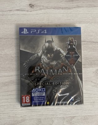 Batman Arkham Knight Special Edition Steelbook PS4 Factory Sealed