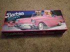 Barbie Pink '57 Chevy Car Mattel 1990 SEALED BOX Vintage Coolest Car In Town