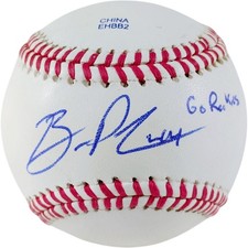 Ben Paulsen Signed Autograph Baseball Colorado Rockies Inscription Proof Photo
