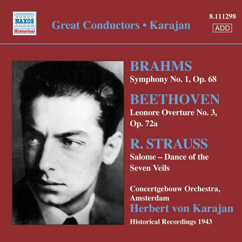 8111298 Herbert von Karajan Brahms: Symphony No.1 CD 8111298 NEW