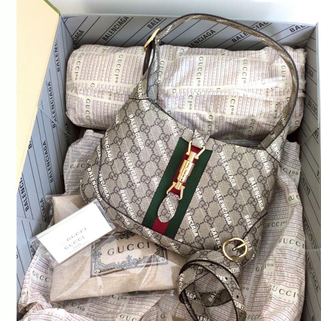 GUCCI   BALENCIAGA limited Collaboration 2 way Bag 811161