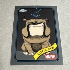 2025 Topps Chrome Marvel Lockjaw #152 Base Card