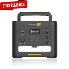 POWERNESS 1500W 1.5kWh Portable Power Station LiFePO4 Home Backup Camping
