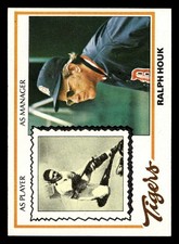 1978 Topps #684 Ralph Houk MG Near Mint Tigers MG