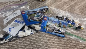 2 Lego&reg; City - 7741 Police Helicopter And 7279- ATM Break-in 100% Complete