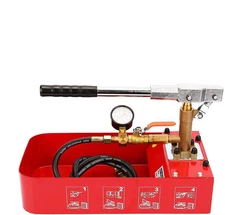 Hydrostatic Pump Tester, Hydraulic Manual Water Pressure Test Pump,...