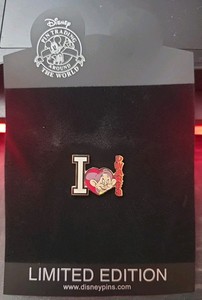 Disney Dopey I Love Dwarfs Pin LE 500 48955