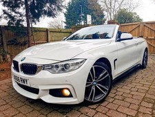 **SUMMERS HERE** 2017 BMW 420I M SPORT CONVERTBLE AUTOMATIC WHITE 2.0 PETROL 180