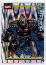 2026 Topps Chrome Marvel Comics RayWave Refractor Hellgate #124