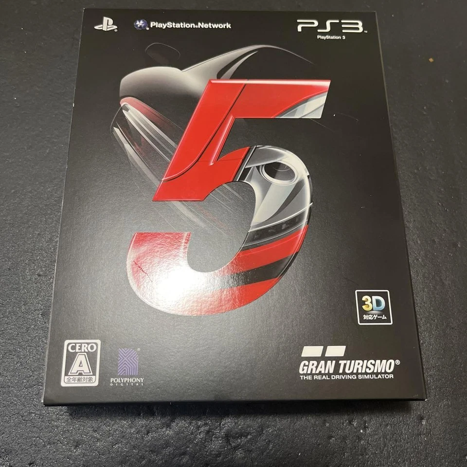 Gran Turismo 5 First Production Limited Edition PS3 PlayStation 3 Near Mint - Image 2 of 2
