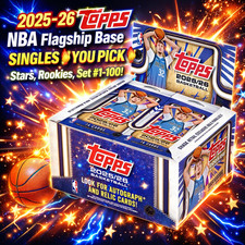 2025-26 Topps NBA Flagship Base Singles 🔥 YOU PICK 🔥 Complete Your Set #1-100