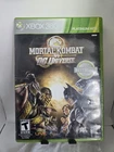Mortal Kombat vs DC Universe Xbox 360 Platinum Hits CIB Complete Tested Light Sc