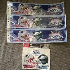 WinCraft Super Bowl XXXIX Decal New England P...