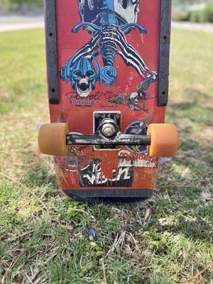 90s powell peralta スナップ old skate bones Vintage 1980 Powell Peralta Skull & Sword Complete Thunder Trucks