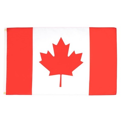 Canada Flag 4' x 6' - Canadian Big flags 120 x 180 cm - Banner 4x6 ft Light P...