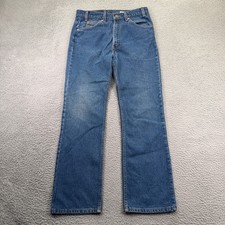 Vtg Levis 517 Orange Tab Jeans Mens 32x30 90s USA Made Bootcut Medium Wash Denim