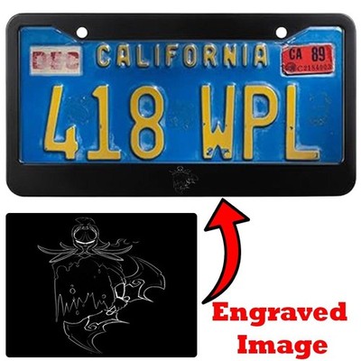 Engraved Black License Plate Frame - Phantom Assassin Dota 2 #2