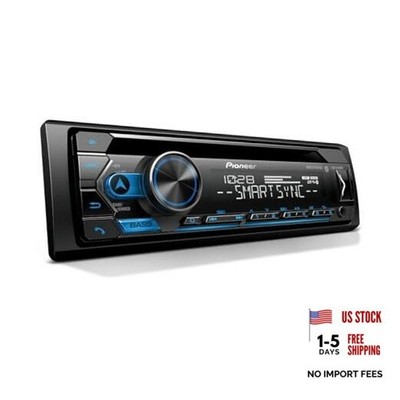  1-Din CD Receiver   Bluetooth, USB/AUX, Color Change, FLAC, AM/FM DEH-S4220BT