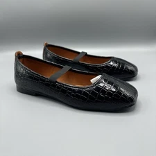 Capone Outfitters Light Black Vegan Crocodile Print  Women’s Size 7.5