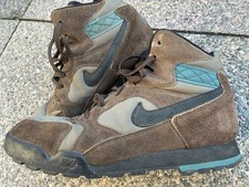Vtg Nike Hiking Boots Caldera 90s ACG Shoes Brown Black Teal Size 12 940911Y3