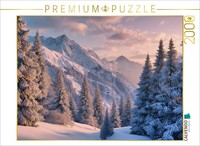 Calvendo Puzzle Zillertal, Austria | 2000 Pieces, Finished Size 35.4 × 26.4 In (