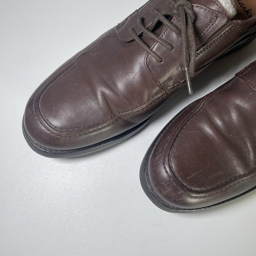 Clarks 1825 Herrenschuhe braun Leder Gore-Tex gepolsterte Schuhe Sohle Größe 8 UK - Bild 2 von 11
