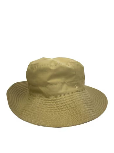 HERMES/Bucket Hat/--/Polyester/BEG/Solid Color/Wo… - image 1