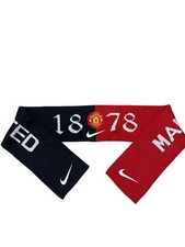 Nike Manchester United Muffler 1878 Men Scarf Accessory Sports Original Collecti