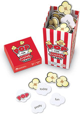POP for Sight Words Game, Multi-Color, 3 L X 3 W X 6-1/4 H in LER8430 , Popcorn