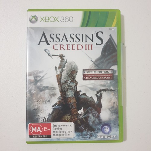 Assassin's Creed III - Version Complète Xbox 360 - PAL - Excellent état