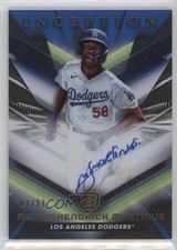 2023 Bowman Inception Blue Foil 11/99 Mairoshendrick Martinus #BPA-MM Auto 10no