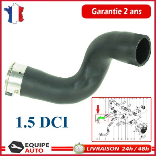 Durite LadeluftküHler Ladeluftschlauch Turbo Schwarz Vorne Dacia Duster 1.5 Dci-image