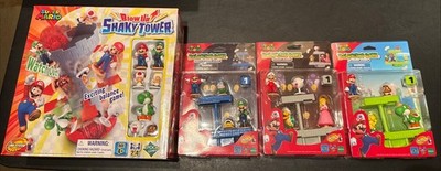 Super Mario Blow Up! Shaky Tower Balancing Game Plus 3 Expansions Epoch Games