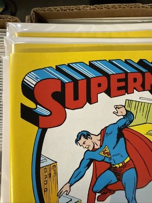 Superman #1 Facsimile Oversized Golden Age Size NM | eBay