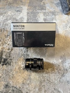 Voigtländer Nokton 25mm f/0.95 Lens for Micro Four Thirds