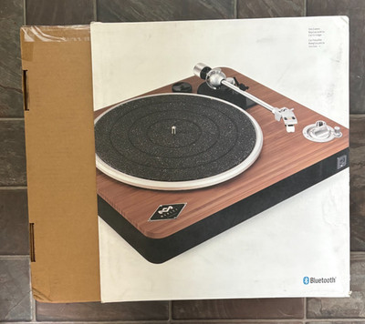 House Of Marley Simmer Down Turntable Bluetooth Plattenspieler - Neu & unbenutzt